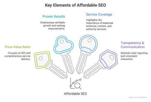 Key elements of affordable seo