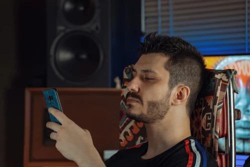 Patient researching healthcare providers online through reviews and Google search