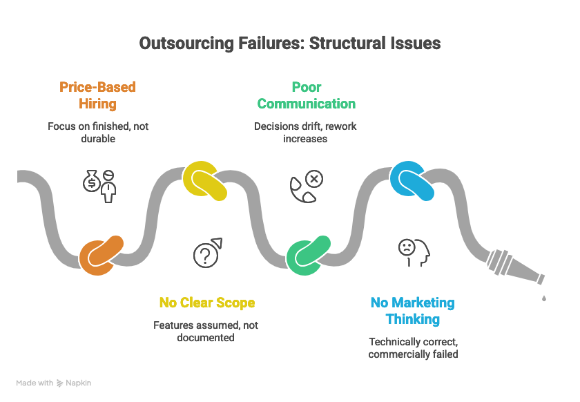 outbouncuing Why Businesses Outsource Web Development Today